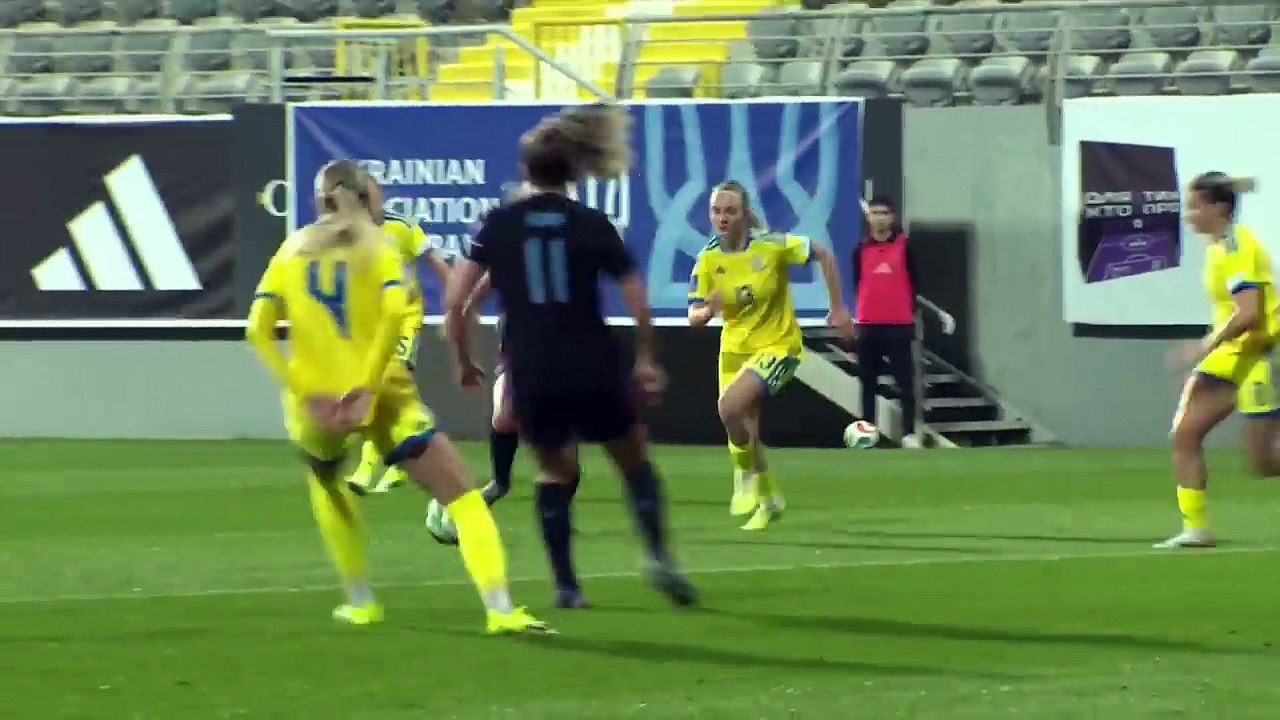 HIGHLIGHTS - Ukraine v England | Russo & Stanway Shine! | 2027 World Cup Qualifier