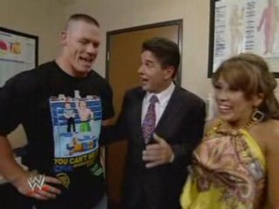 John Cena and Mickie James backstage segment (ONS 08)