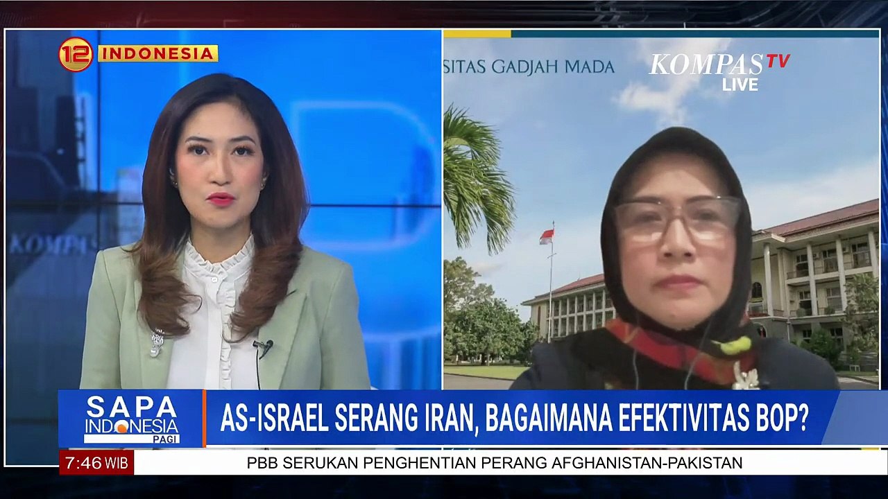 [FULL] Ketua Departemen Ilmu HI UGM Bicara soal Konflik As-Israel Serang Iran, Masih Efektifkah BOP?