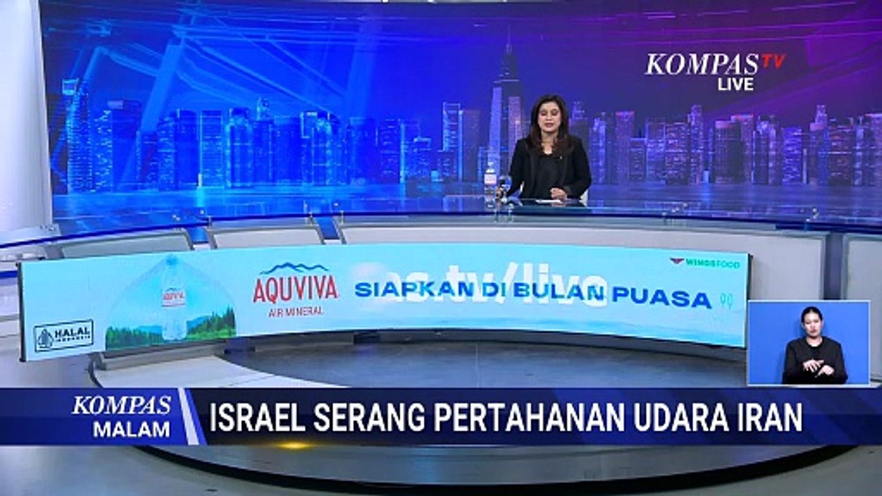 Israel Klaim Hancurkan 300 Peluncur Rudal Iran dan Serang Bandara Mehrabad | KOMPAS MALAM