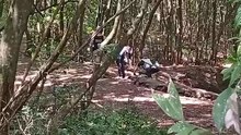 Cadáver encontrado no Lago Municipal não portava documentos; Marcas na terra levantam suspeita de homicídio