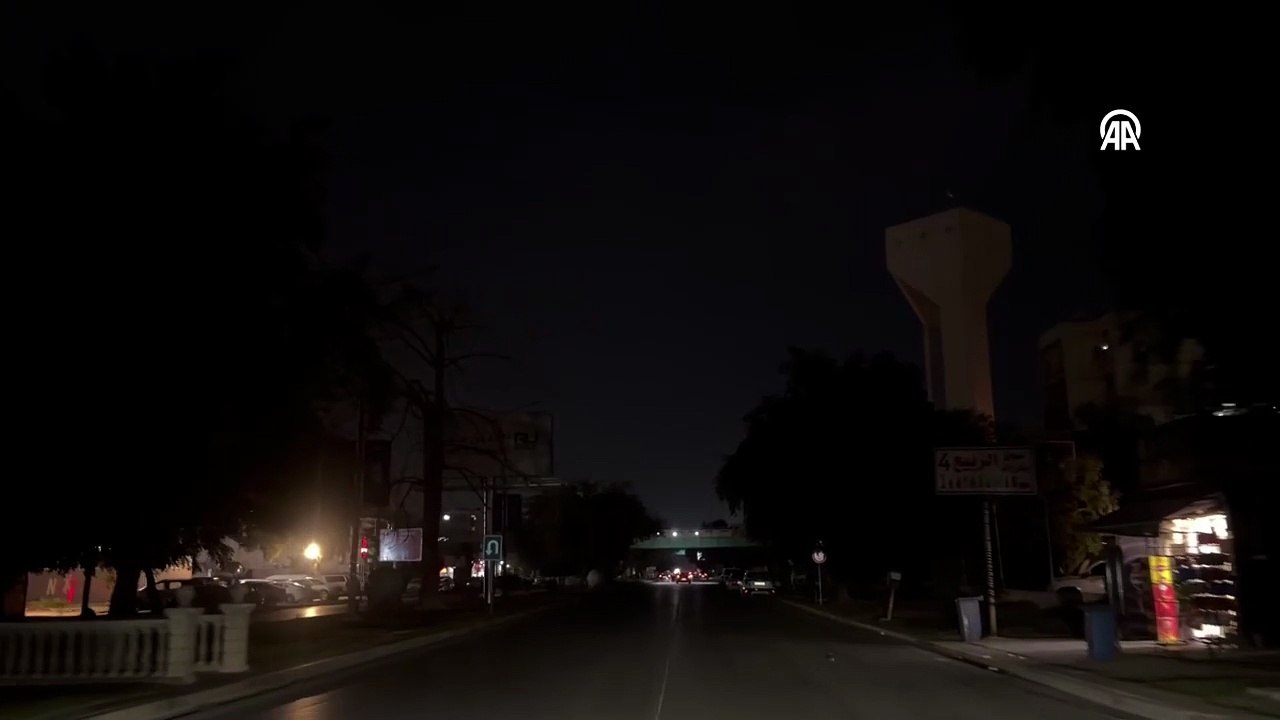 Irak'ta elektrik sistemi çöktü: Ülke karanlığa gömüldü!