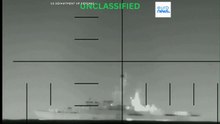 Video del Pentagono mostra attacco con siluro Usa a nave da guerra iraniana