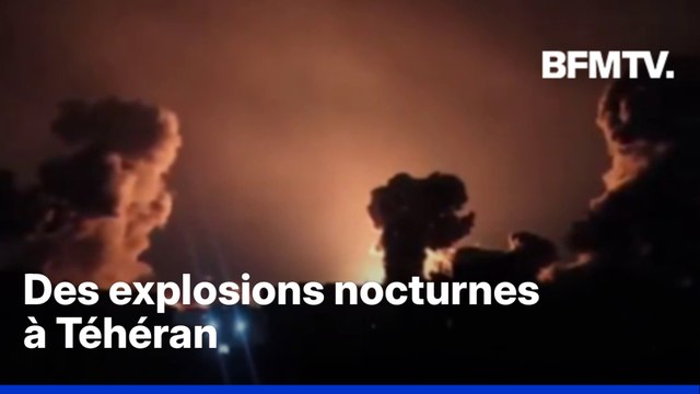 Guerre en Iran: de puissantes frappes secouent Téhéran