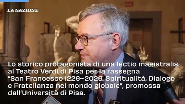 Alessandro Barbero al Teatro Verdi: “Le molte facce di San Francesco”