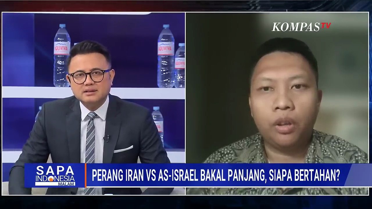 Perang Iran vs AS-Israel Bakal Panjang, Siapa Bertahan? Begini Analisis Praktisi Militer |SAPA MALAM