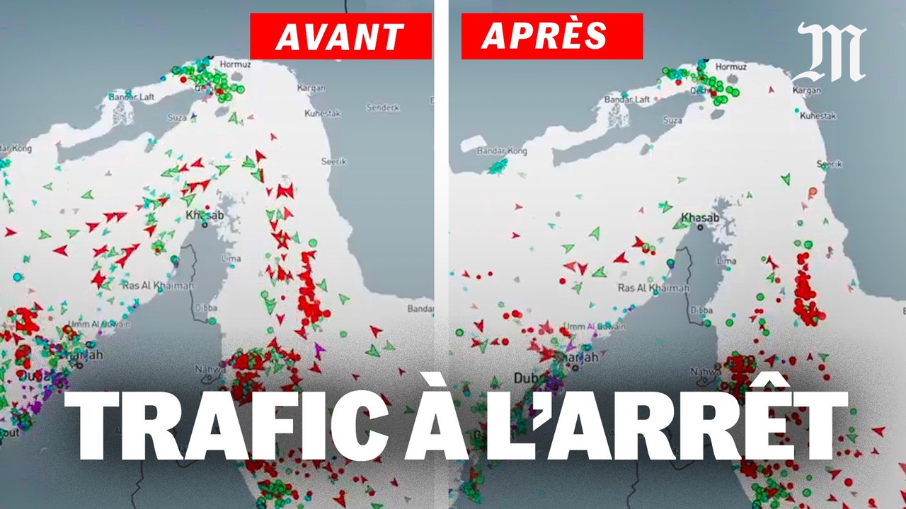 Guerre en Iran : le détroit d’Ormuz montre comment la guerre affecte le trafic maritime mondial