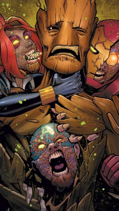 Groot déclenche une épidémie Zombie