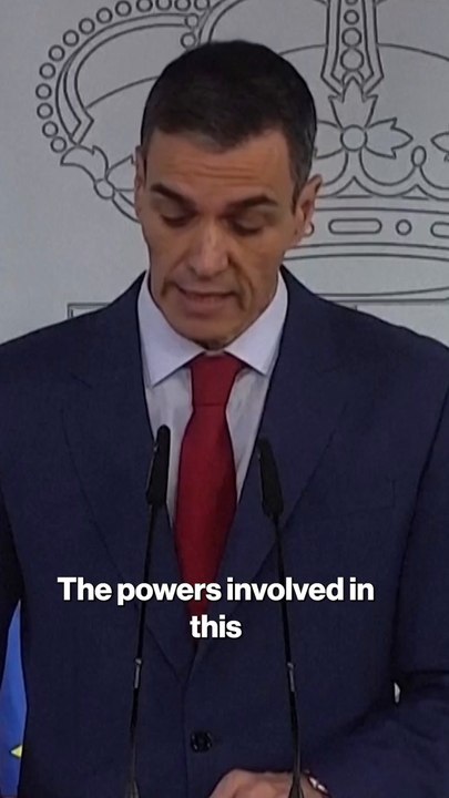 Spain's PM says Trump playing 'Russian roulette' with Iran