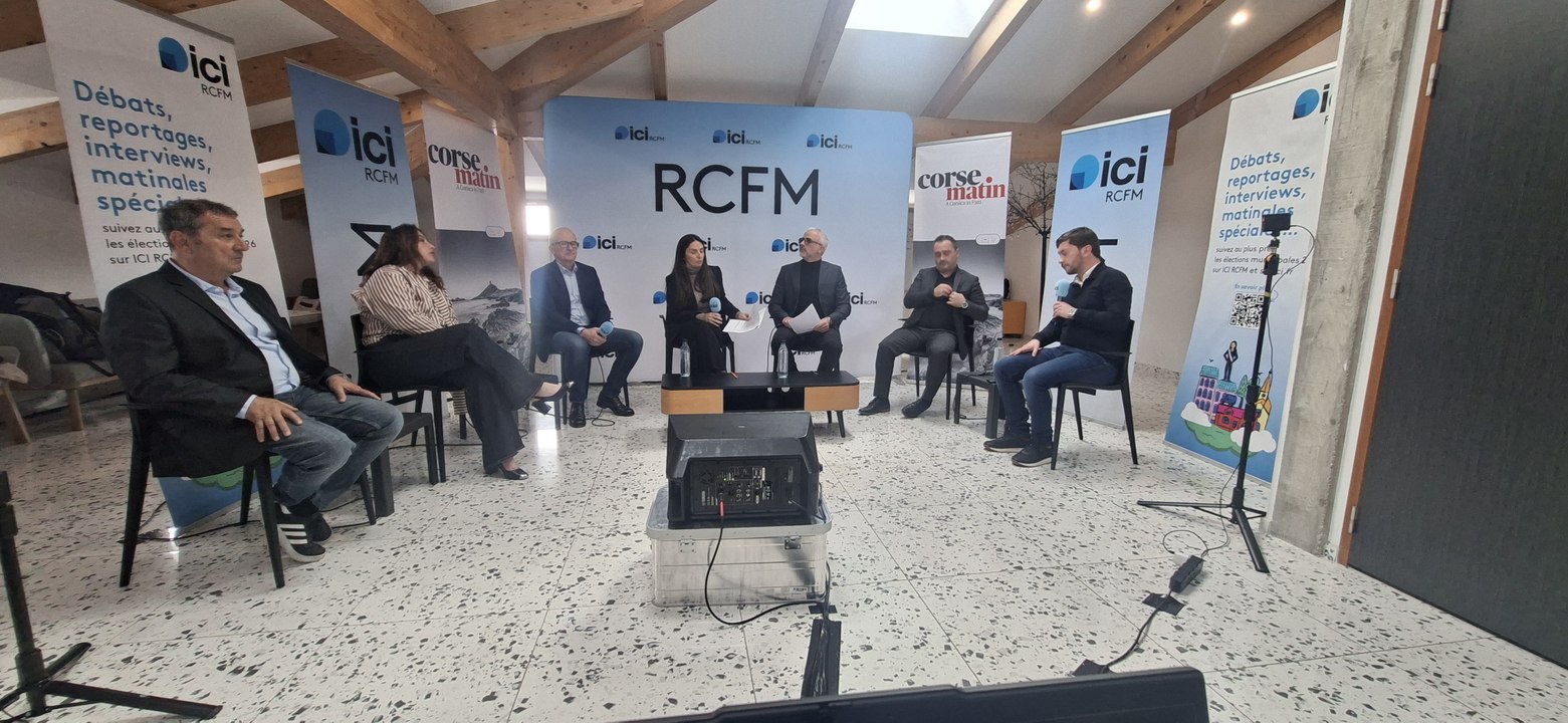 Municipale 2026, débat du premier tour à Ajaccio