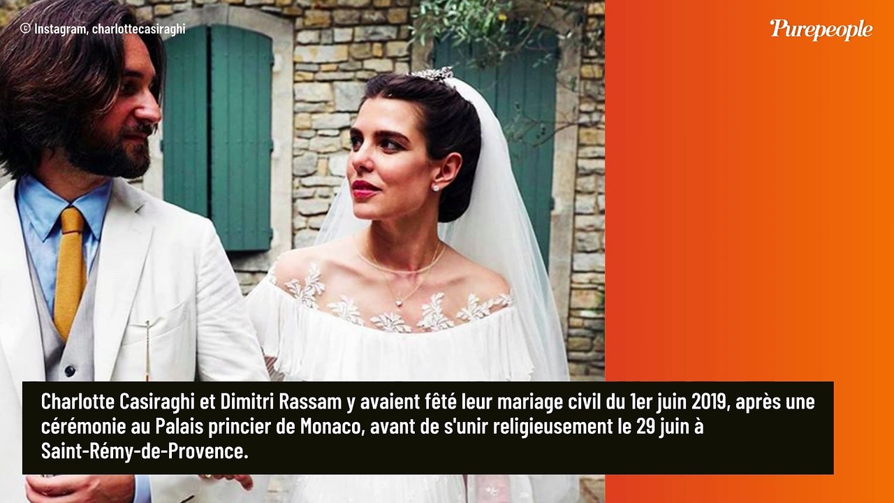 Charlotte Casiraghi et Dimitri Rassam se sont mariés à Monaco en 2019, Charles Leclerc et sa femme Alexandra choisi le même lieu immaculé splendide