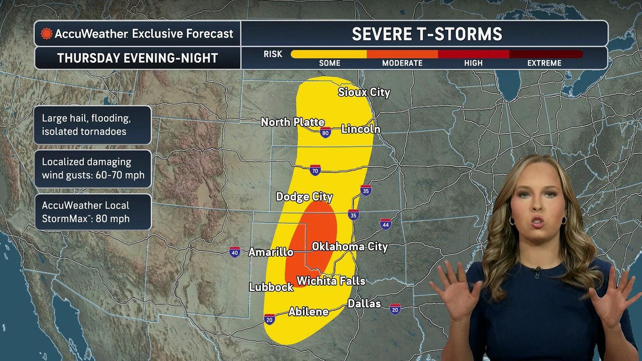 Expect tornadoes on the ground Thursday into Friday