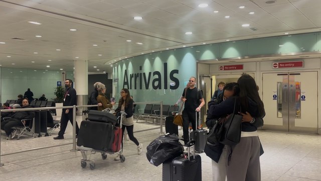 British Nationals return from Middle East after Iran US conflict