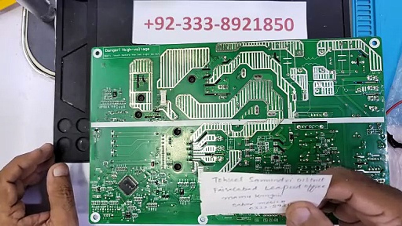 #1100 Haier Dc inverter ac E7 error outdoor pcb Dc inverter ac pcb best repairing channel Babar Electronic