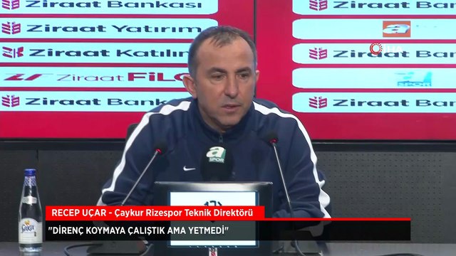 Recep Uçar: Direnç koymaya çalıştık ama yetmedi