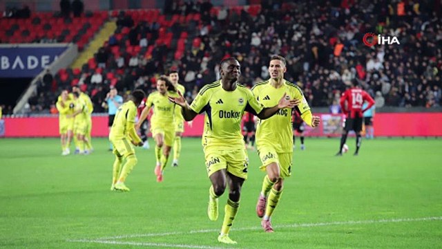 Ziraat Türkiye Kupası: Gaziantep FK: 0 - Fenerbahçe: 4 (Maç sonucu) | Ajansspor | IHA