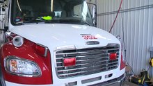 Service incendie de Saint-Simon : visite de la nouvelle caserne de pompiers 