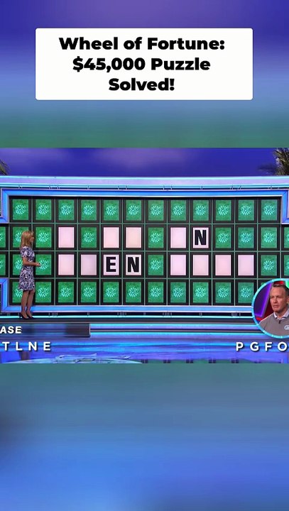 Pat Sajak and Vanna White Watch Jason Swing Big on Wheel of Fortune