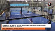 Con más de 200 parejas, inicia el calendario provincial de pádel en Misiones