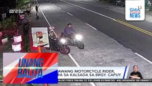 Huli-cam – Dalawang motorcycle rider, tila nagkarera sa kalsada sa Brgy. Capuy | Unang Balita