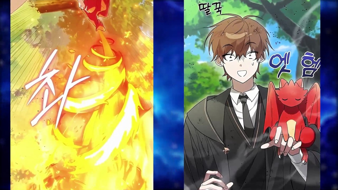 1️⃣He’s the Only One in the Magic Academy Who Tamed a LEGENDARY DRAGON!   Manhwa Recap