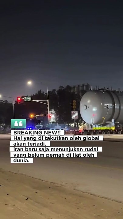 BREAKING NEW!! Iran udah bener bener serius menghadapi Israel dan as iran udah mengeluarkan rudal