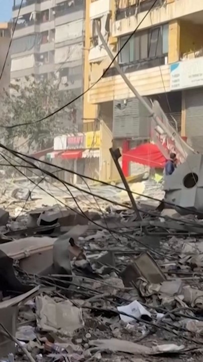 Israel Targets Hezbollah with Strikes in Beirut