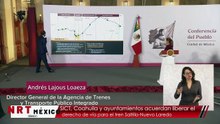 SICT, Coahuila y ayuntamientos acuerdan liberar el derecho de vía para el tren Saltillo-Nuevo Laredo