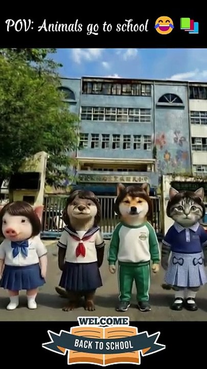 Funny Animals at School – Classroom Comedy Skit