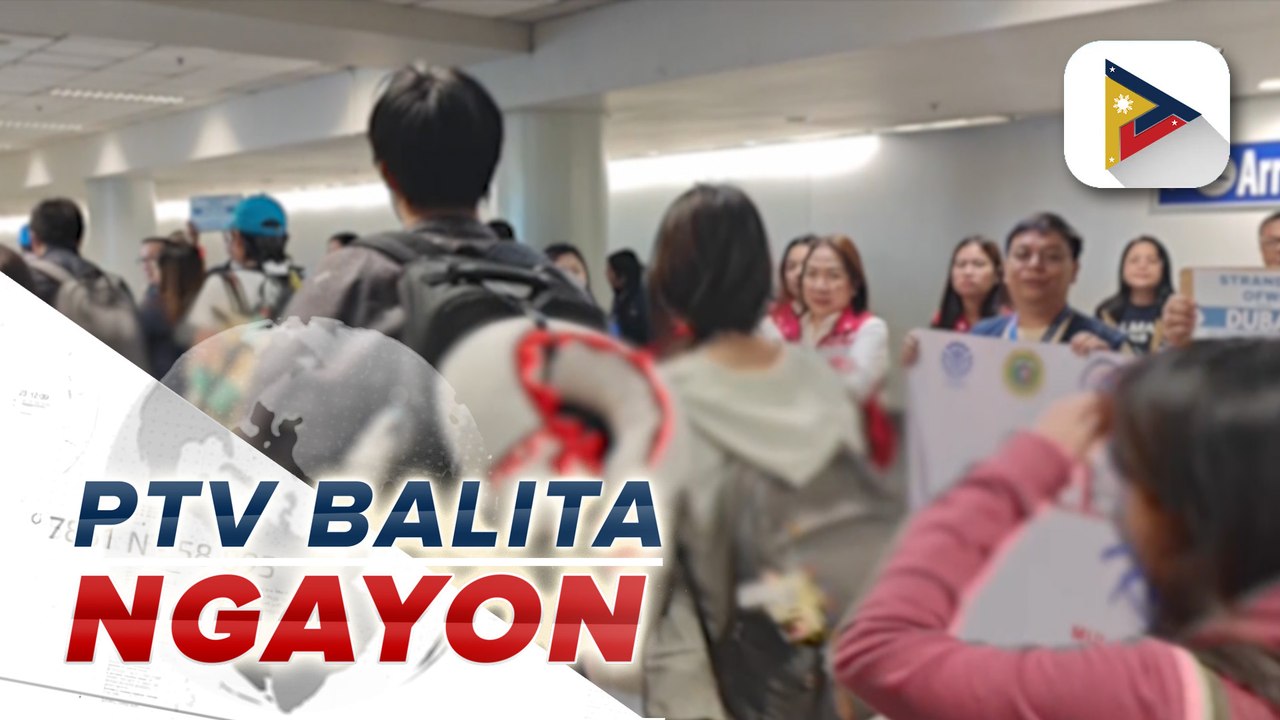 Halos 300 na mga Pilipino mula sa Dubai, ligtas nang nakauwi ng bansa