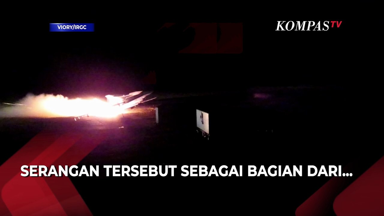 Iran Kembali Serang Israel! Rudal dan Drone Diluncurkan