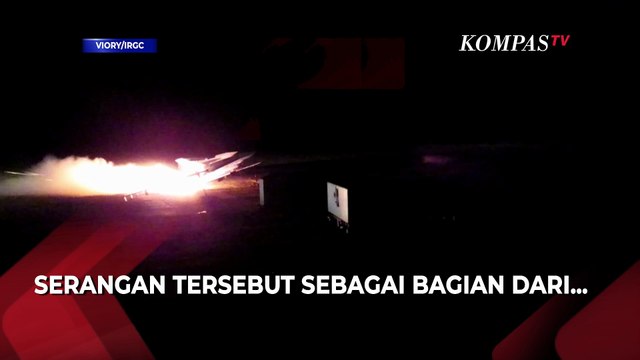 Iran Kembali Serang Israel! Rudal dan Drone Diluncurkan