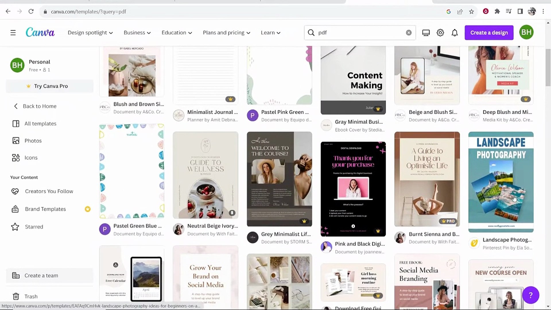 Learn Canva Training Beginner to Expert Part 01