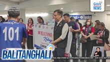 299 Pilipino mula sa Dubai, nakauwi na sa Pilipinas ngayong umaga | Balitanghali