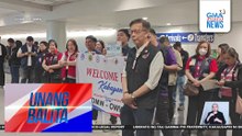 299 na Pinoy mula sa Dubai, nakauwi na sa Pilipinas sa gitna ng gulo sa Middle East | Unang Balita