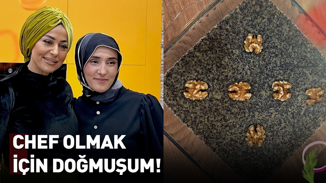 Ayşe Ekiz'den Akıllara Durgunluk Veren Düğülü Haşhaş Tatlısı - Şampiyon Lezzetler