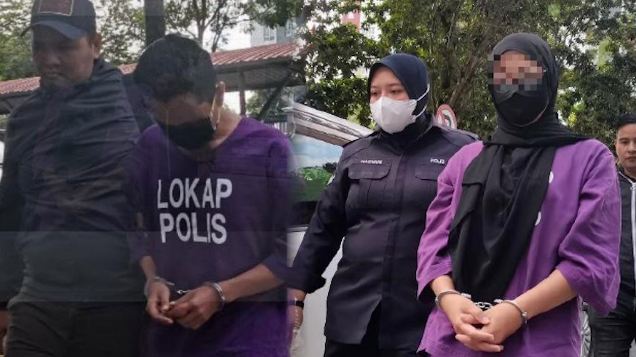 Pelakon drama Nur dan suami direman! Kes penipuan tanah RM1.5 Juta