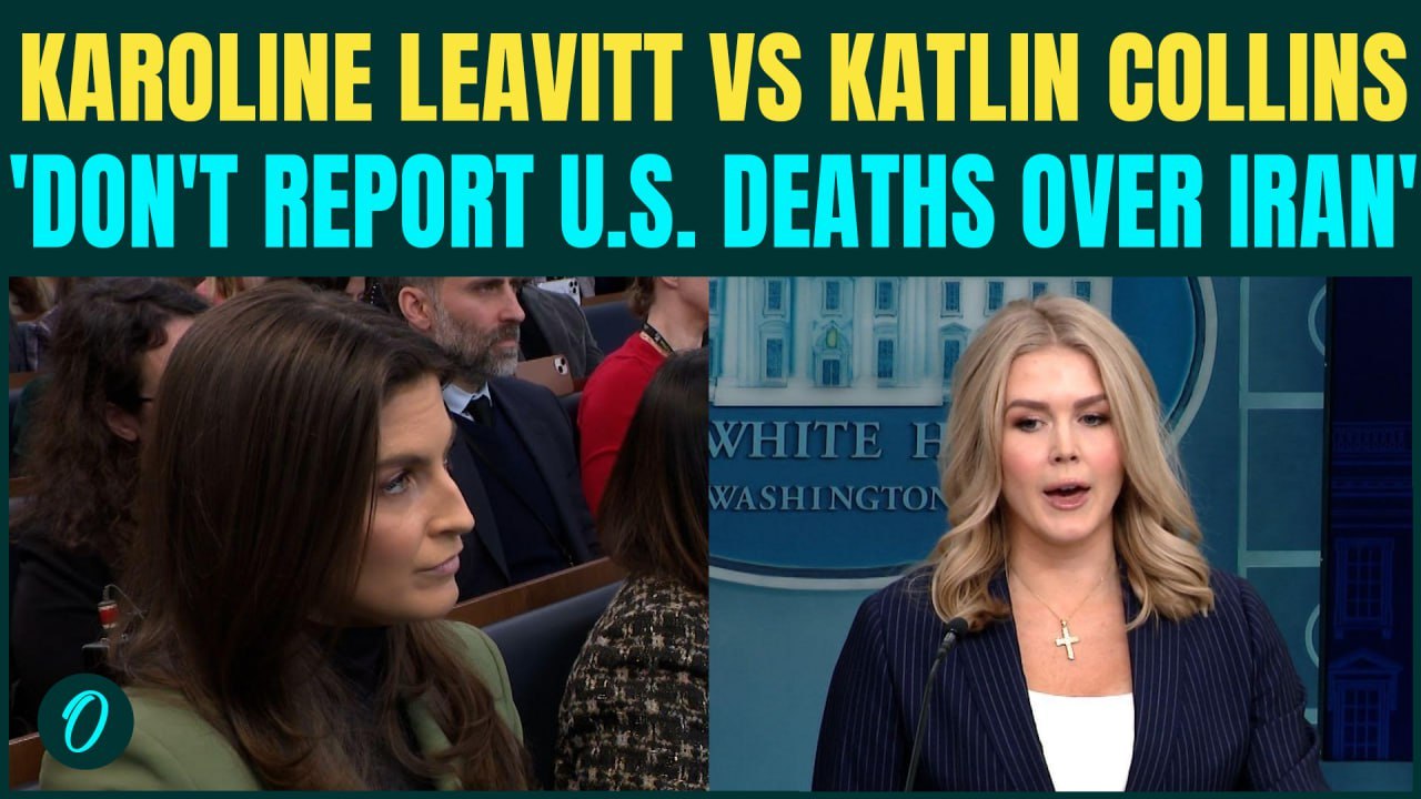 CNN Shuts Karoline Leavitt Over U.S Troops Deaths in Iran War | Watch White House Fiery Clash