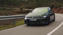 Volkswagen Golf GTI EDITION 50 in Dark Moss Green Metallic Driving Video