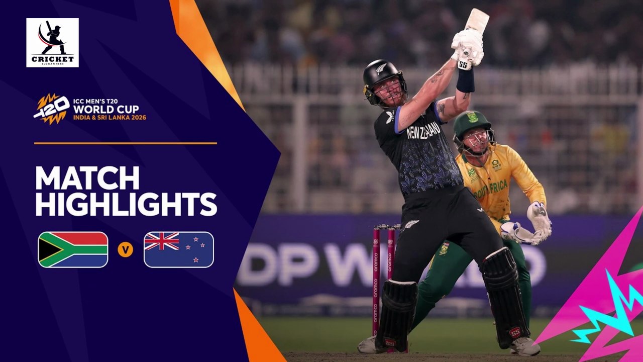 South Africa v New Zealand | Semi-final 1 | Full Match Highlights | Men's T20 World Cup 2026 | Full Match HD