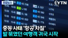 중동 사태 '항공 차질'...발 묶였던 여행객 귀국 시작 / YTN