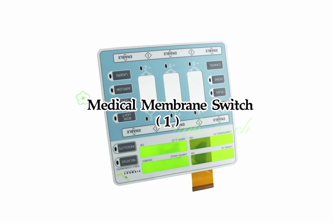 Medical & Healthcare Applications Membrane Switches （1）