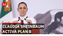 Claudia Sheinbaum contempla plan B para impulsar reforma electoral en México