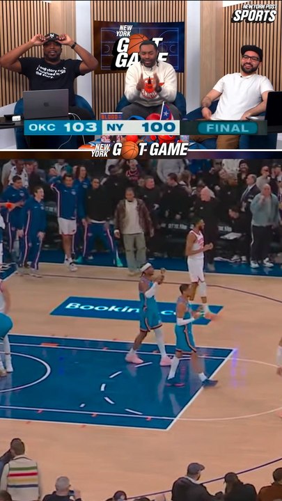 Knicks had a couple great looks but couldn't pull off the win against the defending champs