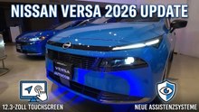 2026 Nissan Versa Facelift: Alle Infos zum Bestseller aus Mexiko