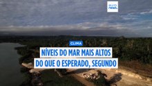 Níveis do mar são mais altos do que se pensava e ameaça milhões de pessoas com inundações extremas
