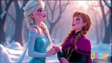 Frozen Animation for Kids ❄️ Elsa & Anna Magical Adventure | Fun Cartoon Song for Children | #frozen