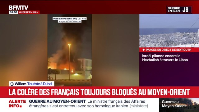 On nous balade de gauche à droite : la colère d'une famille française bloquée à Dubaï à cause de la guerre au Moyen-Orient