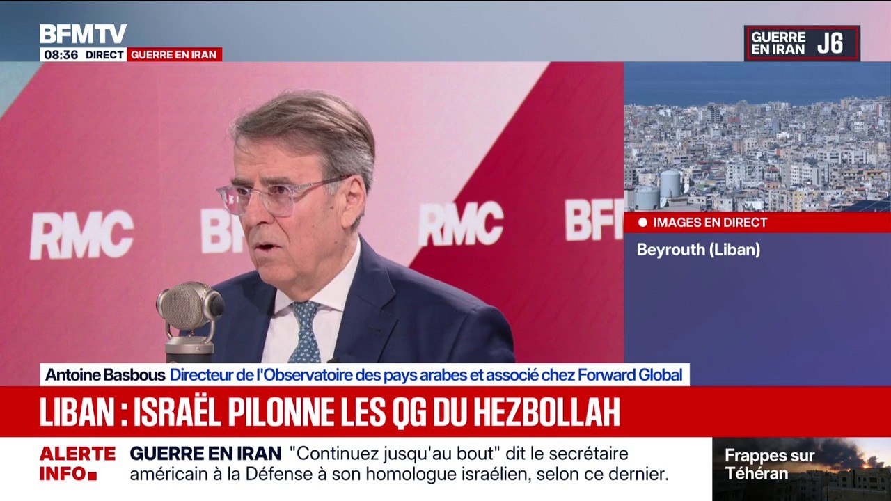 Guerre au Moyen-Orient: "Il y a encore des factions qui sont encore alliées au Hezbollah" à l'intérieur du gouvernement libanais, détaille Antoine Basbous, directeur de l'Observatoire des pays arabes