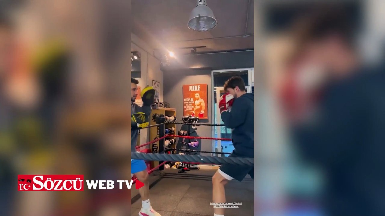 Yeraltı dizisinin Haydar Ali'si Deniz Can Aktaş boks yaptı: Sete böyle hazırlanıyor